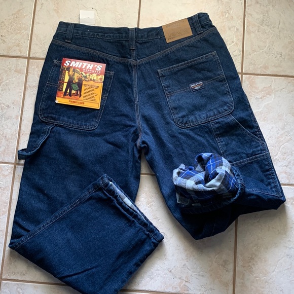 NWT smith’s flannel jeans - Picture 1 of 5